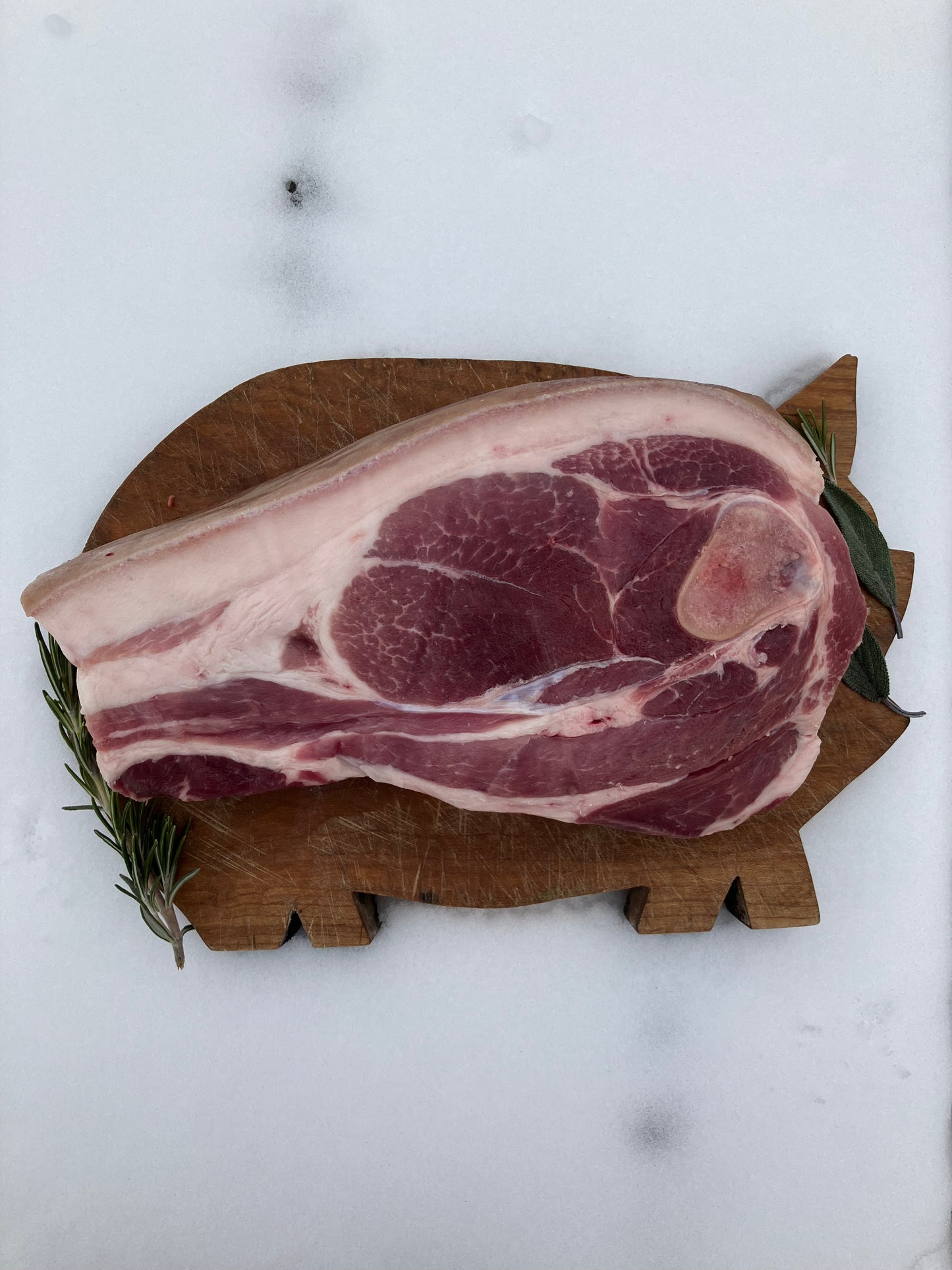 Mangalitsa Picnic Shoulder - Bone In - Skin or Skinless