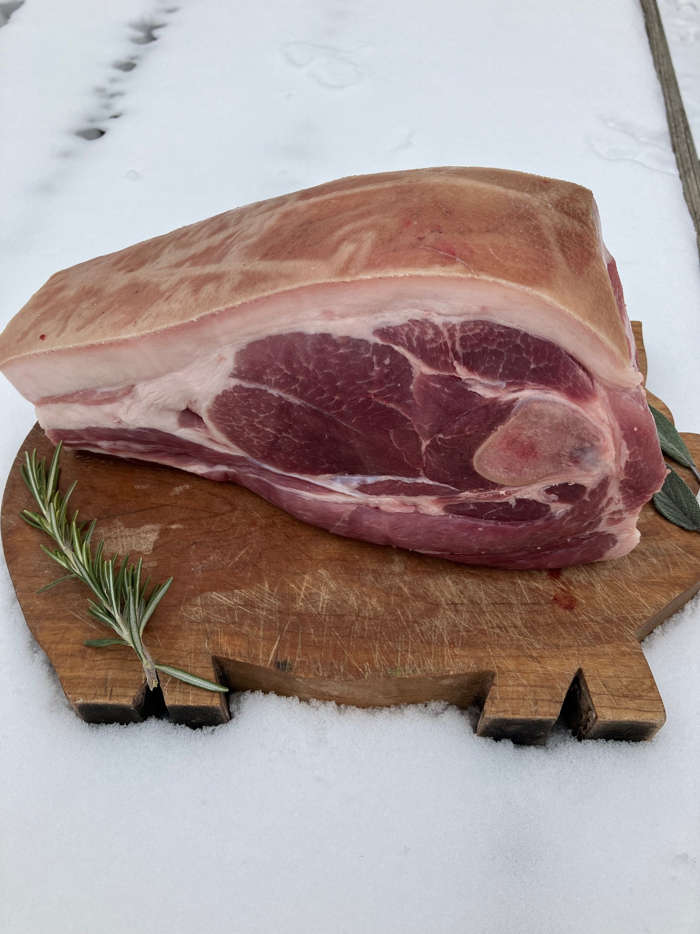 Mangalitsa Picnic Shoulder - Bone In - Skin or Skinless