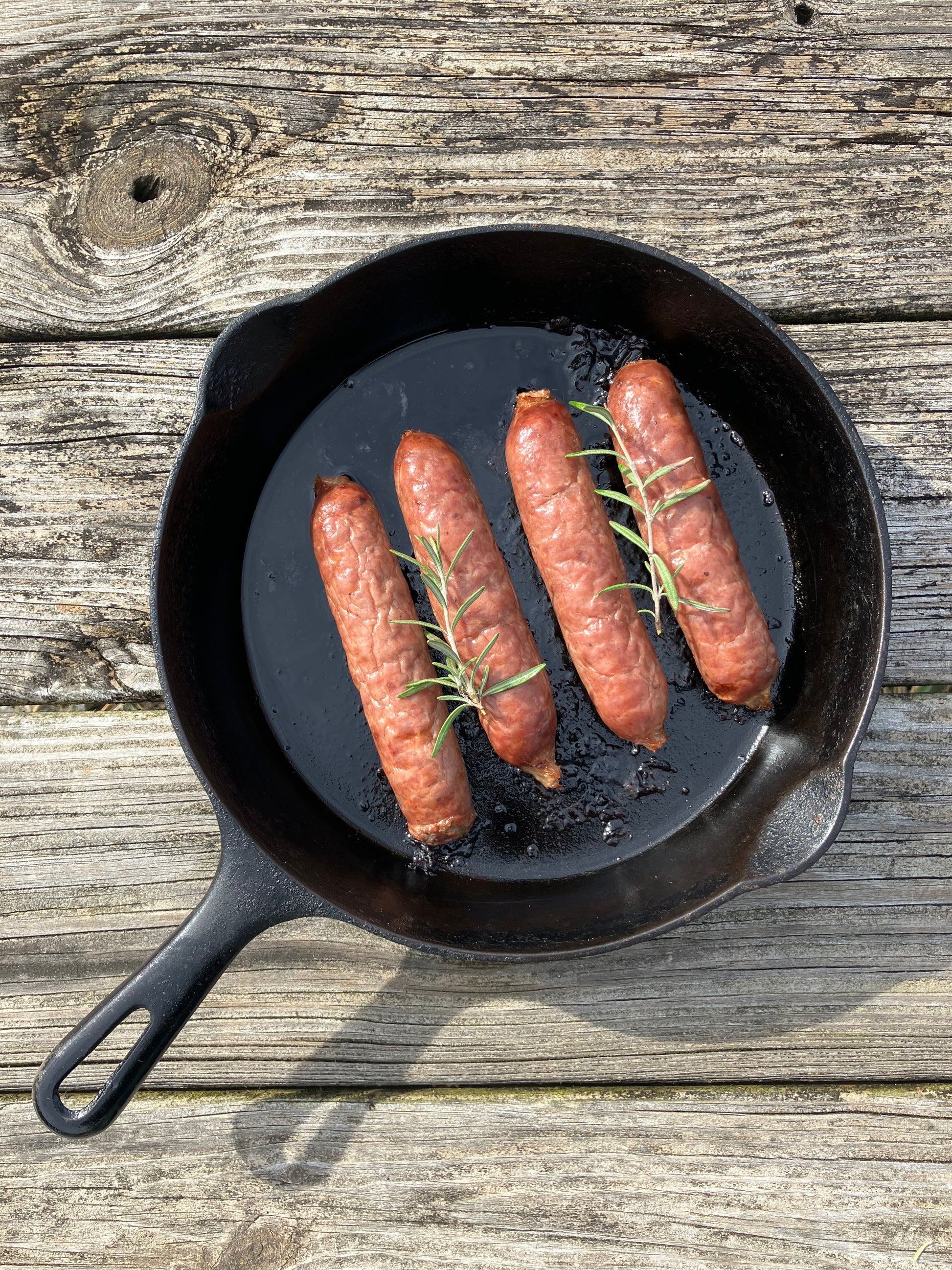 Rosemary garlic sausage