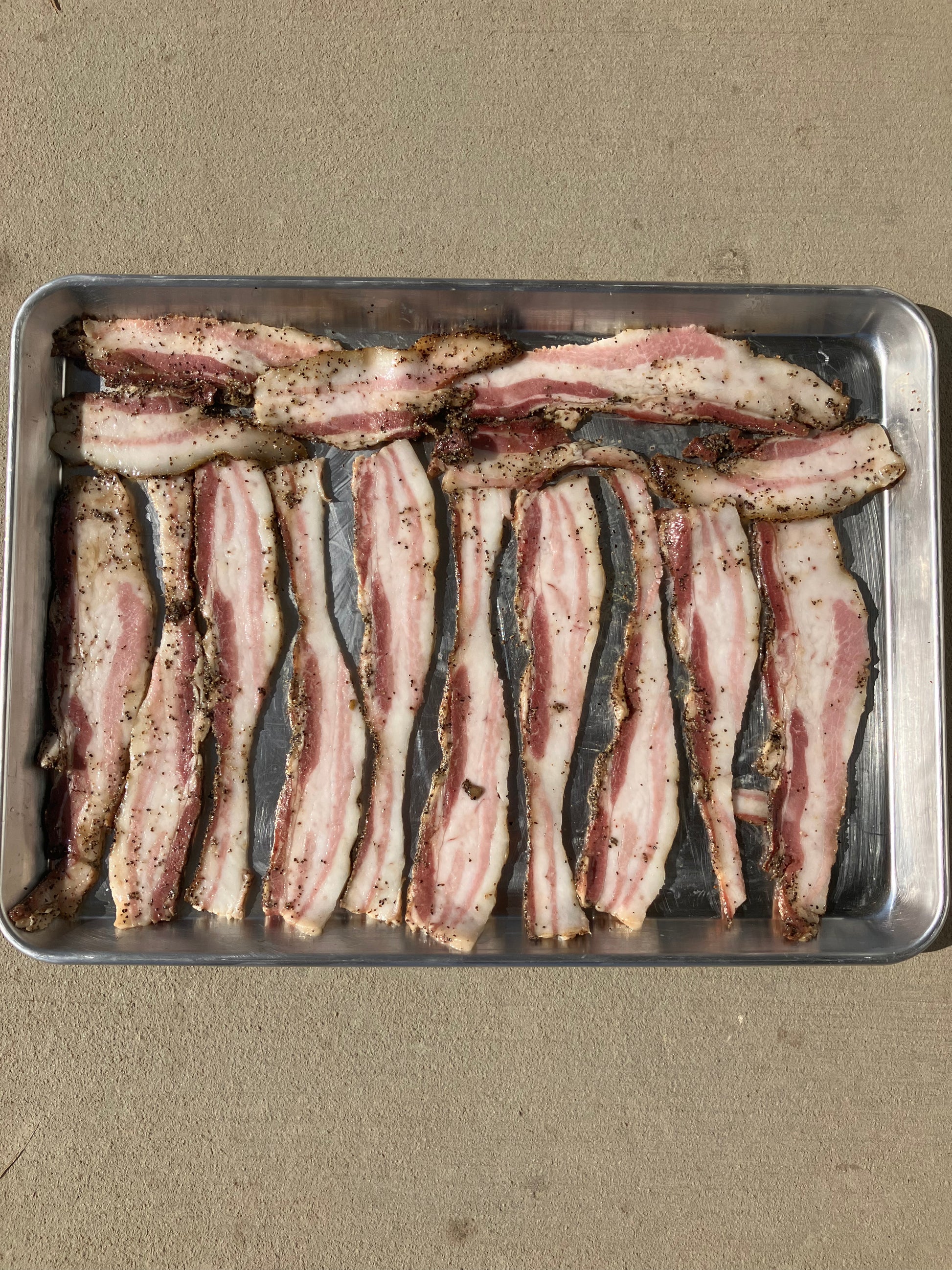 mangalitsa nitrate free pepper bacon