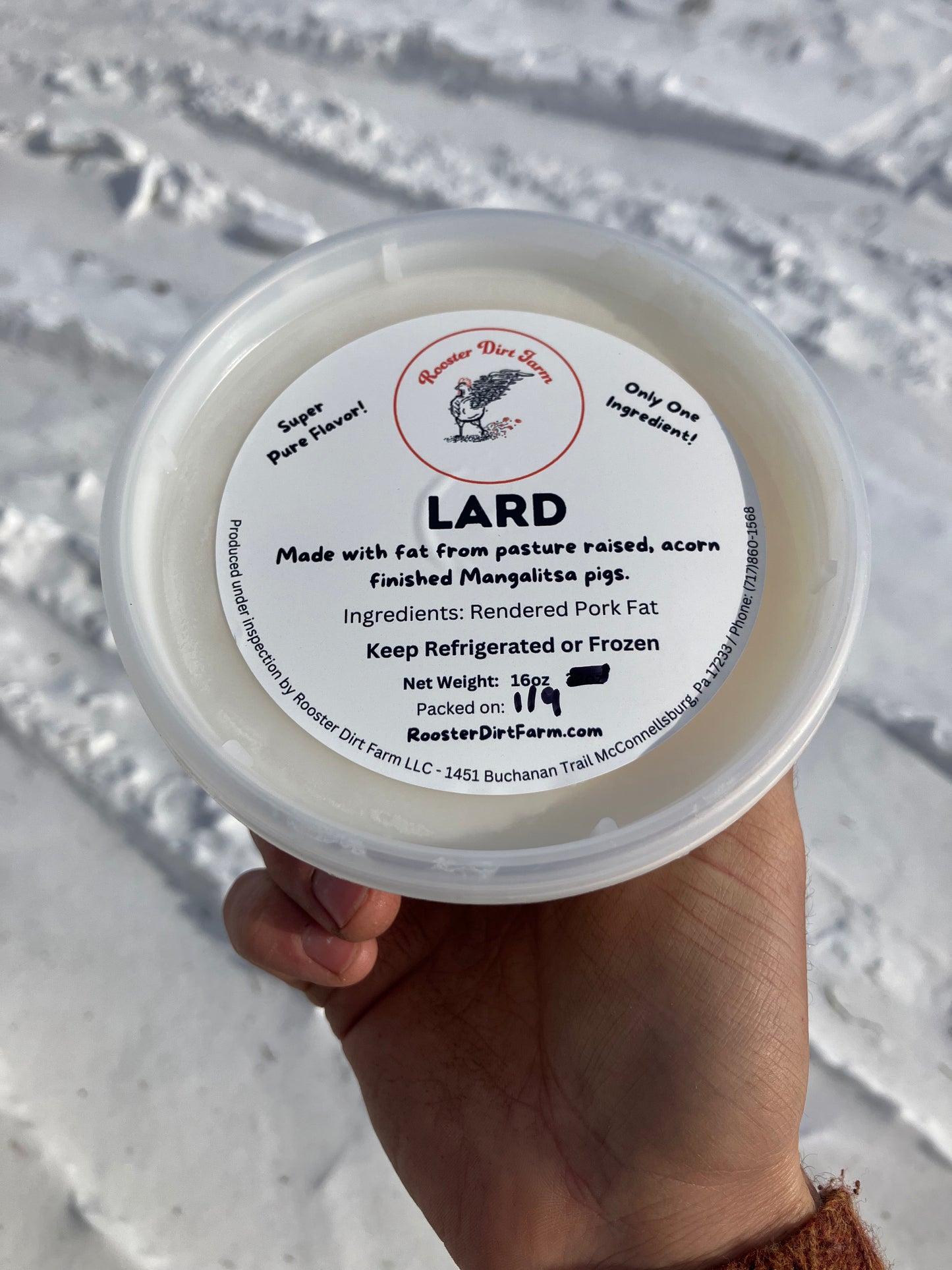 Mangalitsa Pasture Raised Lard