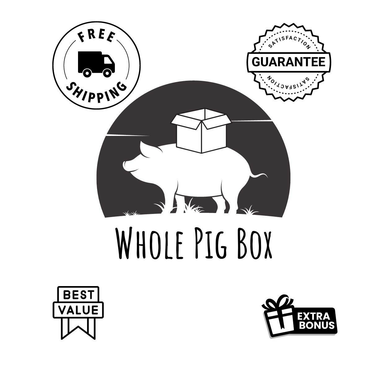 Whole Mangalitsa Pig Box