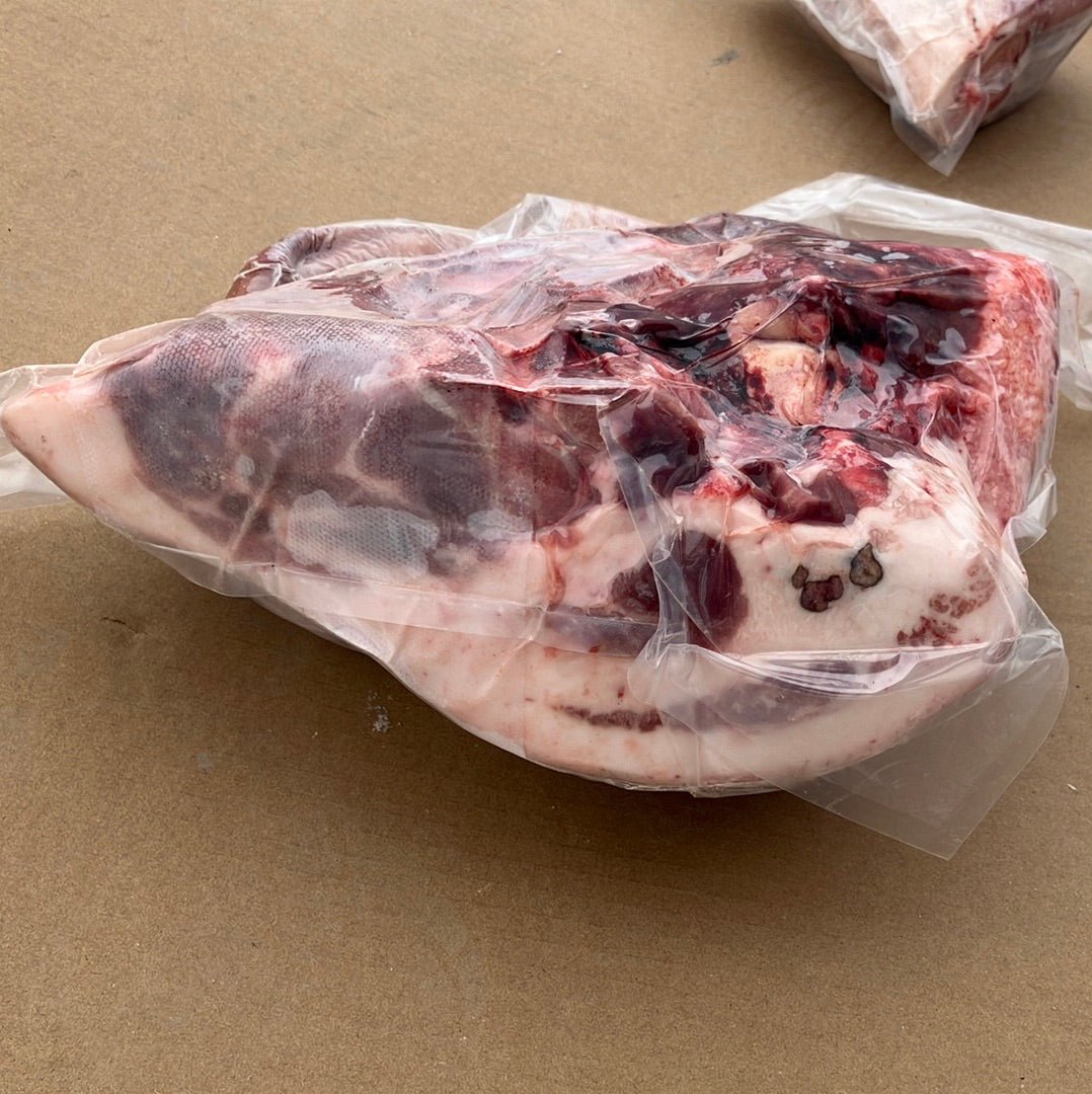 Mangalitsa 1/2 Pig Head - Rooster Dirt Farm