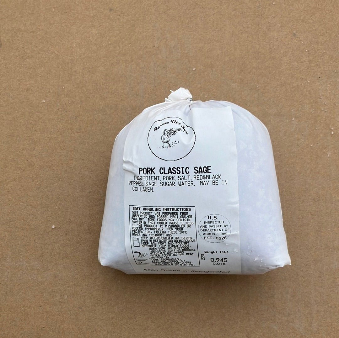 Mangalitsa Classic Sage Breakfast Loose Sausage - Rooster Dirt Farm