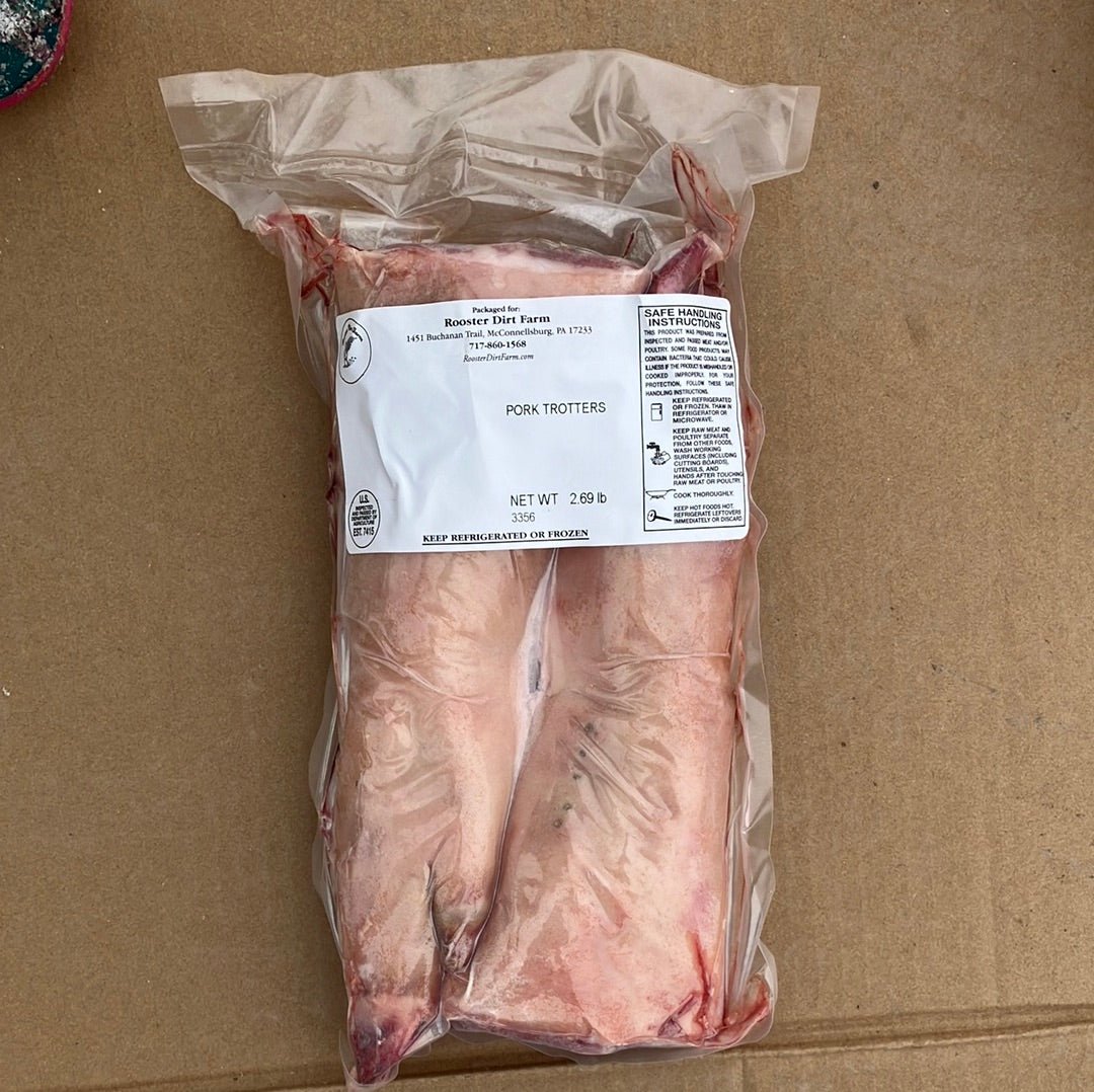 Mangalitsa Pork Trotters - Pigs Feet - Rooster Dirt Farm